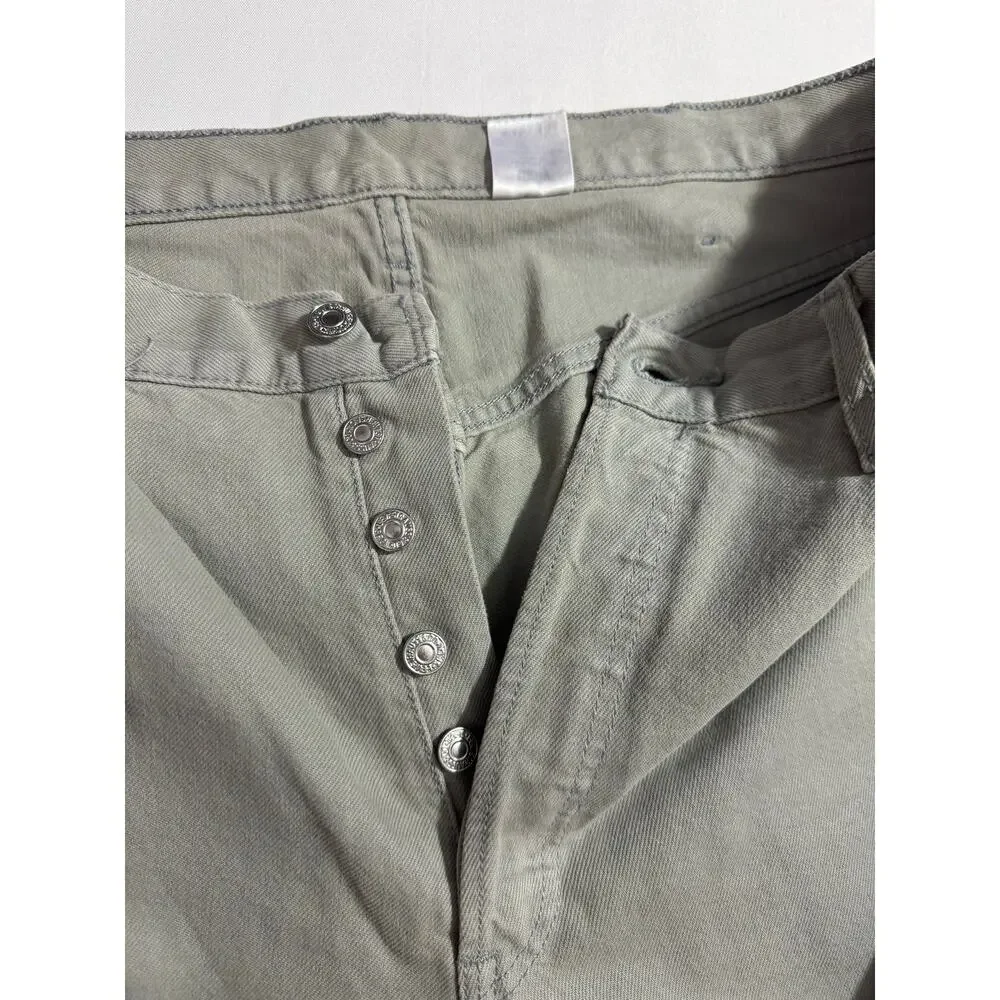 Levi Strauss & Co. Gray Denim 501 XX Jeans - Men's Size 40x30